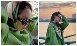 Lưu Hương Giang than thở bị trúng gió nhưng nhan sắc lại gây mê mọi ánh nhìn