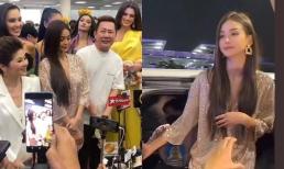 Á hậu 1 Miss Grand International 2022 gây tranh cãi khi đi trước Hoa hậu, còn được ưu tiên xe riêng