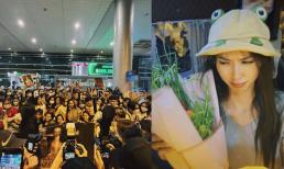 Hoa hậu Thùy Tiên về Việt Nam sau kỳ nghỉ dưỡng: nhận được sự chào đón nồng nhiệt và món quà 'đặc biệt' này từ người hâm mộ