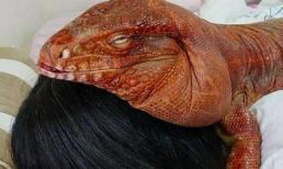 Giữa đêm, người phụ nữ tỉnh giấc, sau khi bật đèn lên cô giật mình khi thấy thứ nằm bên cạnh