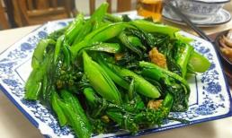 Cách xào 4 món rau xanh, các bước thực hiện đơn giản, không bị vàng hay chảy nước, giòn ngon, càng ăn càng khỏe 