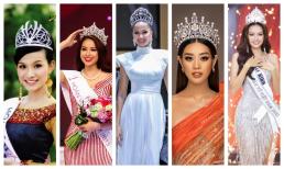 Trải qua 5 mùa giải, vương miện của Hoa hậu Hoàn vũ Việt Nam thay đổi về hình thức và giá trị ra sao?