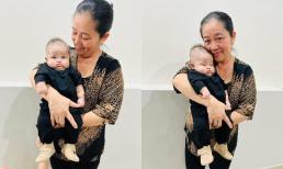 Mẹ vợ Lê Dương Bảo Lâm bế cháu, quý tử khiến ai cũng bất ngờ vì được chăm quá 'mát tay' 