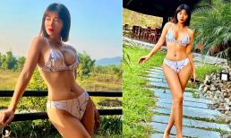 Con gái 'Người phán xử' - diễn viên Thanh Hương tung loạt ảnh phô trọn body siêu xịn, vòng một căng tràn 