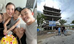 Hậu lùm xùm, Lương Thế Thành và Thúy Diễm khoe biệt thự cực xịn đang xây dựng, lên kế hoạch sinh thêm con 