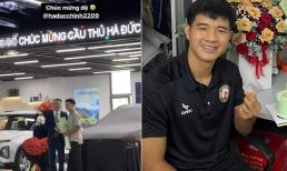 Sau biệt thự khủng tại quê nhà, tiền đạo Hà Đức Chinh tiếp tục tậu xế hộp mới tiền tỷ