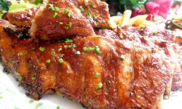 Mẹo ướp sườn nướng thấm vị, mềm ngon óng ả mà không lo cháy 