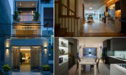 Nhà diện tích nhỏ hẹp, chỉ có một mặt thoáng duy nhất, cách thiết kế để không gian luôn tràn ngập ánh sáng