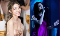 Tái hiện lại bản hit một thời, Khổng Tú Quỳnh khiến dân mạng bàng hoàng về giọng hát