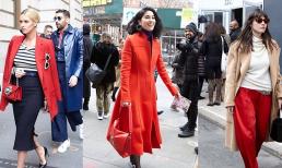 Đừng nghĩ rằng màu đỏ khó mặc, hãy xem các chuyên gia chụp ảnh đường phố ở nước ngoài, rất phong cách và cao cấp 