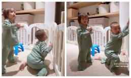 Lisa nhà Hà Hồ ngăn Leon không vẽ bậy lên tường nhưng cái kết lại 'đắng lòng'