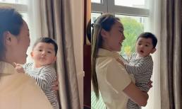 Con trai Chi Bảo mới sáng đã được song ca cùng mẹ, chưa nói sõi nhưng lại cảm nhạc rất giỏi