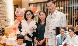 Em gái Quang Vinh tổ chức tiệc sinh nhật hoành tráng cho ái nữ, cha ruột kín tiếng cũng hiếm hoi xuất hiện 