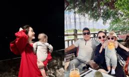 Bảo Thy khoe khung ảnh gia đình, hạnh phúc chia sẻ cảm xúc khi con trai tròn 1 tuổi 