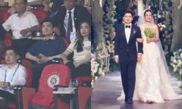 Ảnh hiếm Đỗ Mỹ Linh và ông xã đi xem bóng đá, gây chú ý với cách gọi 'nửa kia'