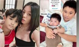 Lệ Quyên hé lộ ảnh hiếm lúc nhỏ của 2 con trai cưng, so với hiện tại liệu có khác nhiều? 