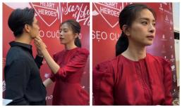 Huy Trần phản ứng cực yêu khi xem bà xã phát biểu, Ngô Thanh Vân đáp lại bằng hành động ngọt ngào