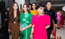 Bà trùm hoa hậu Kristine Thảo Lâm cùng dàn sao dự show Đỗ Mạnh Cường