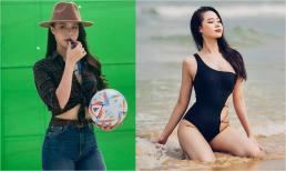 Nhan sắc đời thường gây sốt của nữ MC 'Nóng cùng World Cup 2022'