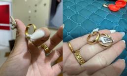 Chú rể bức xúc đăng đàn ngay sau đám cưới vì được tặng nhẫn vàng giả