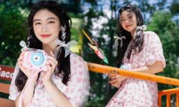 Con gái Quyền Linh tiếp tục khoe nhan sắc gây thương nhớ