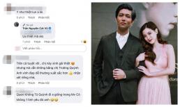 Tim khoe ảnh người yêu mới 'lạ mà quen', dân tình phán ngay: 'Với Trương Quỳnh Anh mới đẹp đôi'