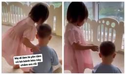 Lisa thể hiện tình cảm với Leon bằng hành động ngọt ngào này, mẹ Hà khẳng định 'yên tâm' vì chị ba