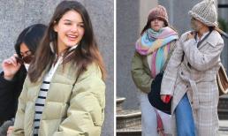 Mang tiếng là tiểu thư nhà tài tử hàng đầu Hollywood nhưng Suri Cruise không ngại ngần mặc lại đồ cũ từ năm ngoái