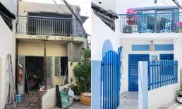 Nhà cũ 17m2 trong hẻm 'lột xác' sau khi được tân trang theo phong cách Santorini