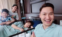Diễn viên Mạnh Trường thông báo tin vui vợ sinh con thứ ba 