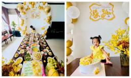 Lê Bê La tổ chức sinh nhật tại gia nhưng hoành tráng cho ái nữ, lần đầu tiết lộ tên thật của con gái