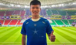 Cảm xúc của Hoàng Đức khi hụt cơ hội trao giải cầu thủ xuất sắc nhất trận đấu cho thần tượng Messi