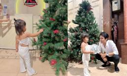 Gia đình Mạc Văn Khoa lên đồ ấn tượng khi tham dự tiệc, ái nữ lại giật spotlight