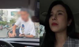 Chồng cũ chặn đầu xe Diệp Lâm Anh, liên tục có thái độ căng thẳng