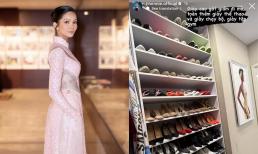 H’Hen Niê khoe bộ sưu tập giày hiệu, có đôi hỏng be bét vẫn đi sửa dùng lại