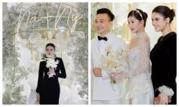 Cuối cùng cũng lộ diện cô gái bắt được hoa cưới của Hoa hậu Lê Âu Ngân Anh