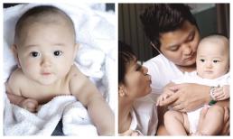 Trà My Idol mừng sinh nhật con trai đầu lòng bằng loạt ảnh hiếm khi mới chào đời, nhan sắc như thiên thần