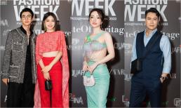 Bình An - Phương Nga sánh đôi nổi bật, dàn sao VFC xôm tụ trên thảm đỏ Tuần lễ thời trang 