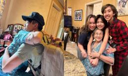 Mẹ Hoài Linh đáp máy bay, vui mừng hội ngộ cùng các cháu tại Mỹ