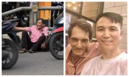 Bạn thân giải thích sự thật về bức ảnh Thương Tín ngồi thất thần bên lề đường