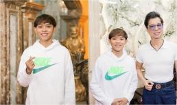 Hồ Văn Cường gây chú ý với diện mạo điển trai, chăm chỉ tập tành cùng danh ca Ngọc Sơn trước liveshow 