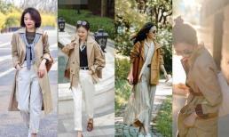 Trời sắp trở lạnh rồi, bạn đã chuẩn bị áo khoác chưa? Hướng dẫn chị em cách mặc áo kaki một cách dễ dàng