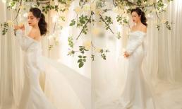 Lê Bê La khoe ảnh diện đồ cưới, dân tình bán tín bán nghi sắp có tin vui