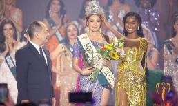 Tân Hoa hậu Trái đất 2022 diện váy của NTK Việt khi đăng quang