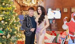 Hoa hậu Lý Kim Ngân gợi cảm hội ngộ NTK Tommy Nguyễn