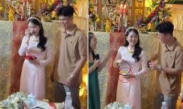 Cô dâu 'khóc thét' sau khi mở hộp vàng được em gái tặng trong ngày cưới