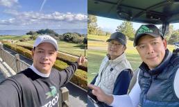 Bình Minh chơi golf ở nước ngoài tại sân của cựu Tổng thống Mỹ 