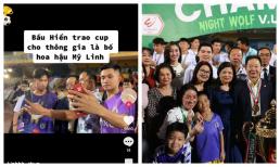 Chỉ một chi tiết cho thấy bầu Hiển quý gia đình Đỗ Mỹ Linh cỡ nào