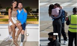 Messi tranh thủ tận hưởng khoảnh khắc ngọt ngào khi ôm vợ yêu vào lòng dù bận rộn ở World Cup 2022 