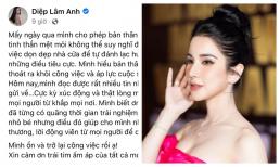 Sau khi mất quyền nuôi con trai, Diệp Lâm Anh lần đầu tiết lộ tâm trạng hiện tại